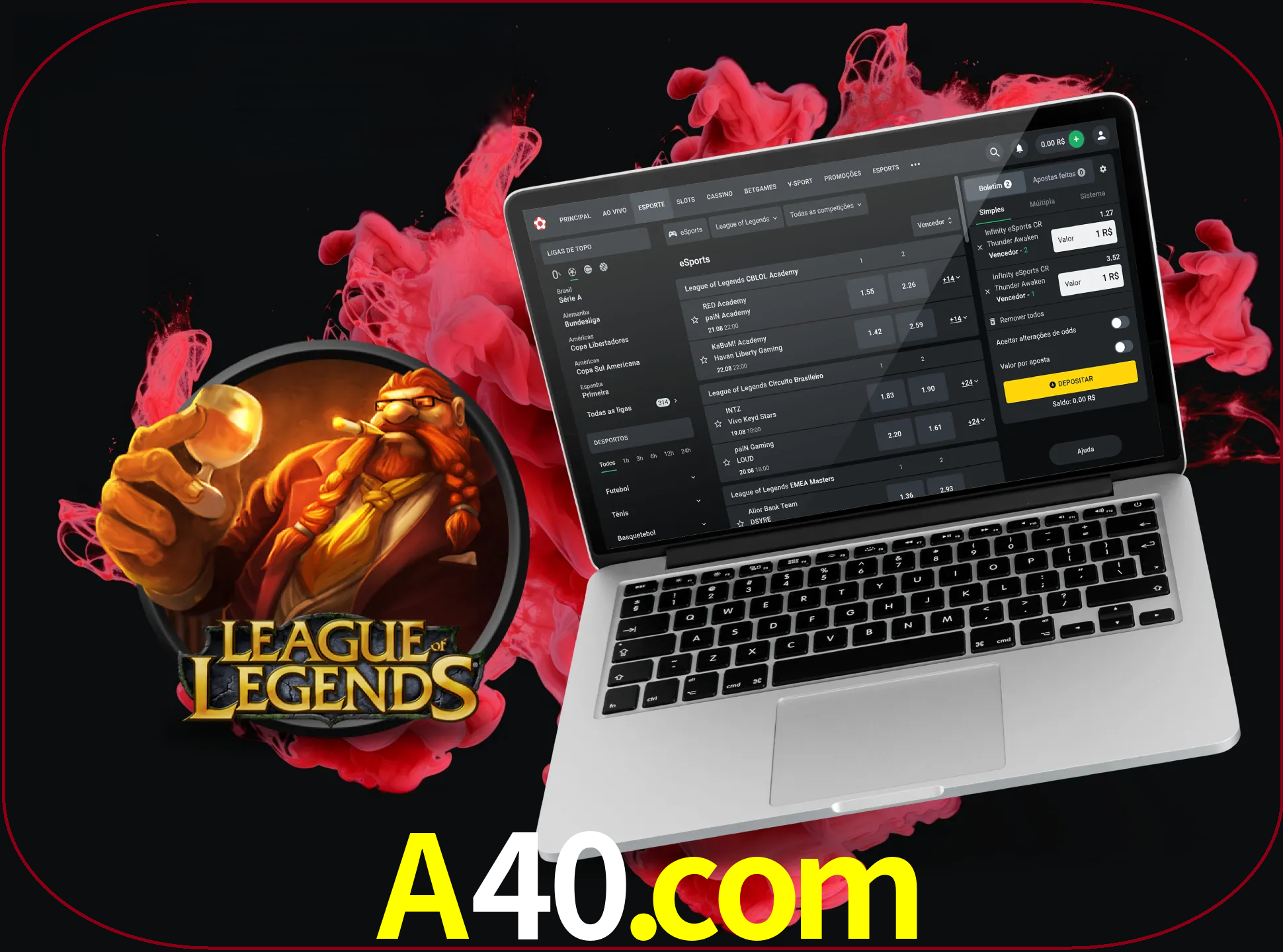 Se é um fã deste jogo, muitos torneios fantásticos que o vão surpreender estão disponíveis no a40.