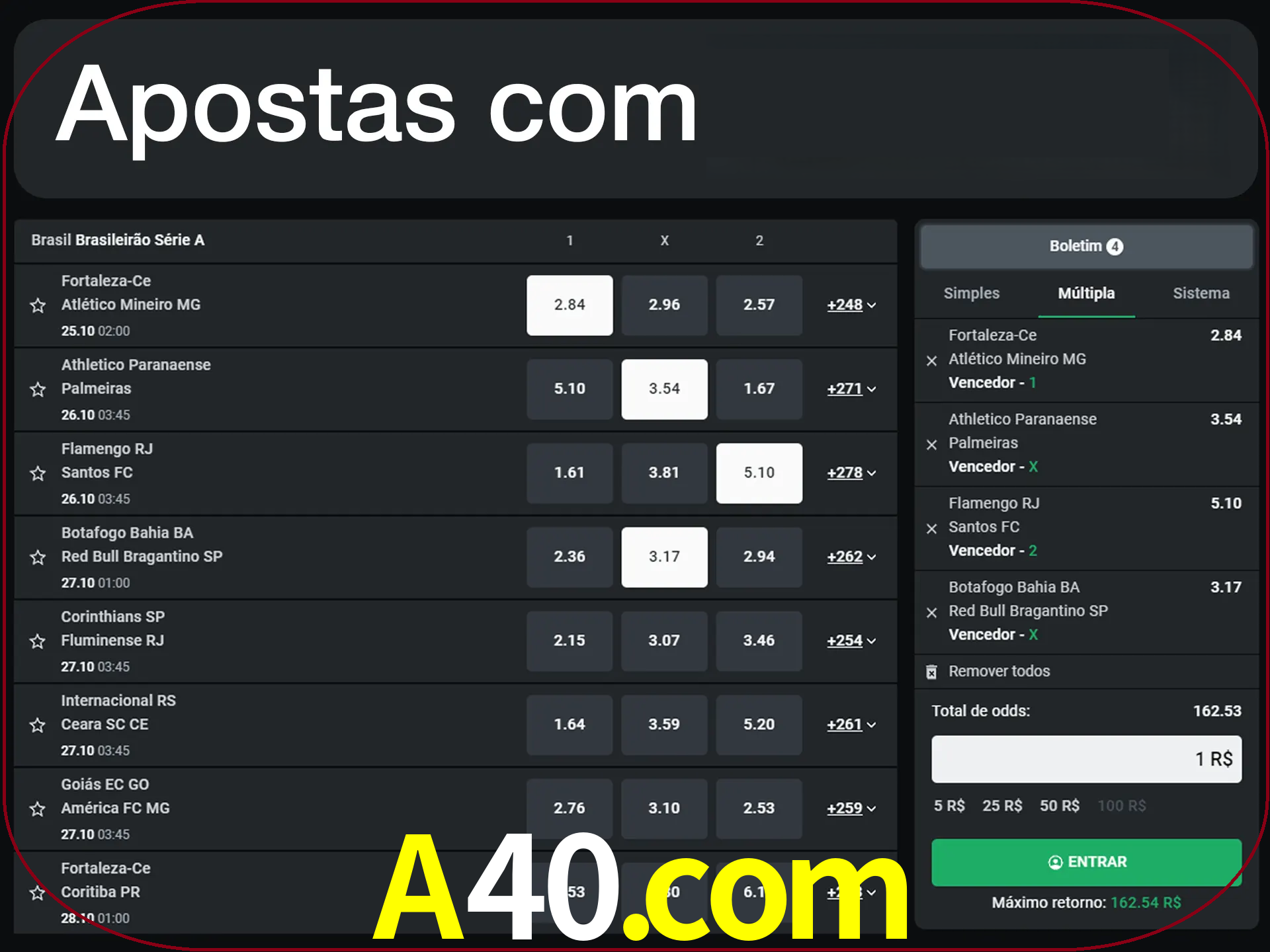 Aposte em vários diciplines com LeonBet.