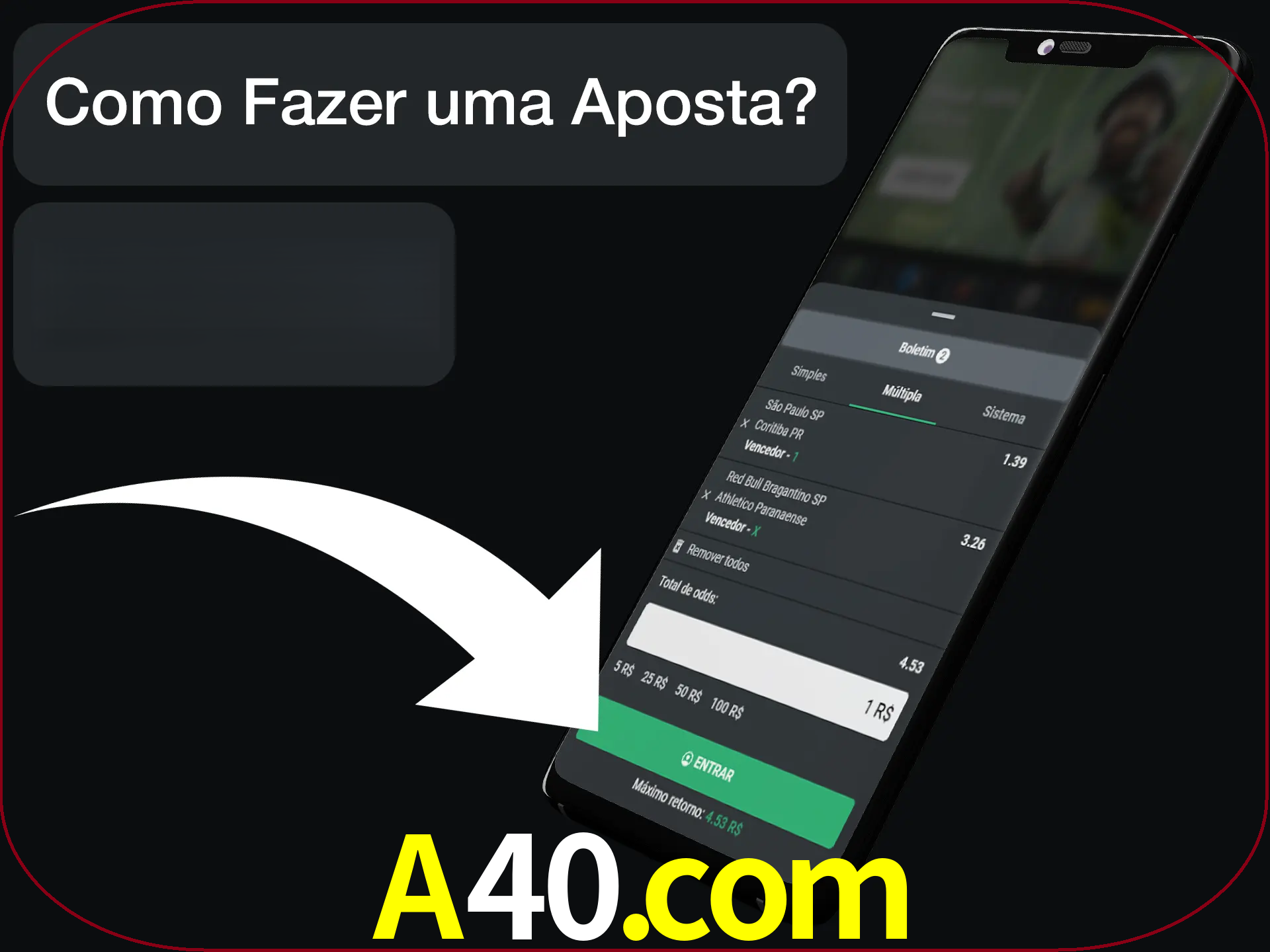 Preencha sua aposta e aguarde o resultado.